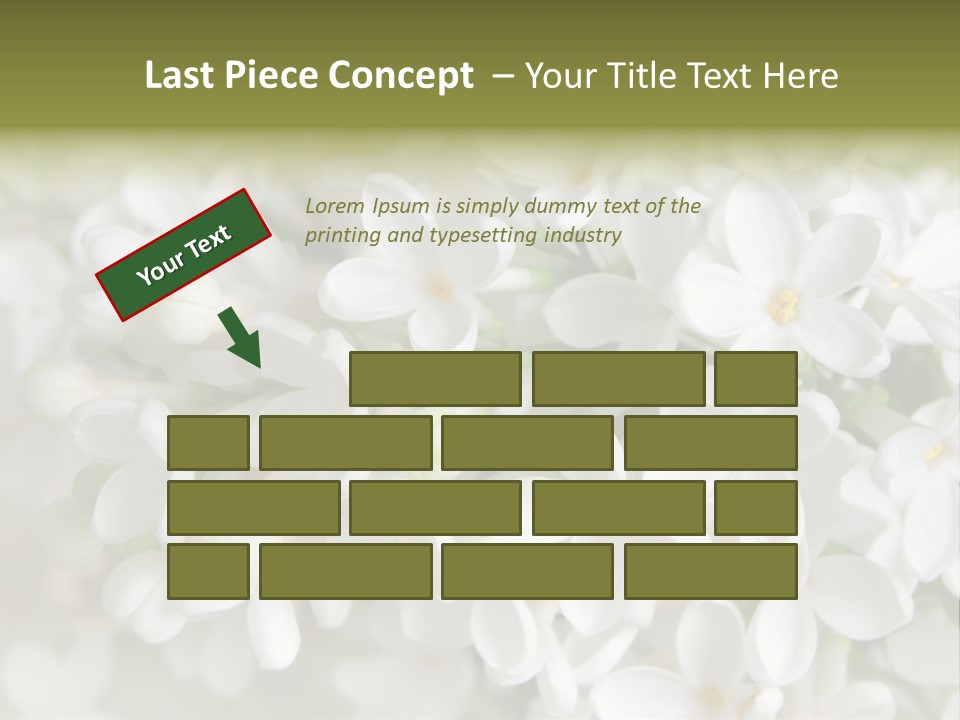 White Lilac PowerPoint Template
