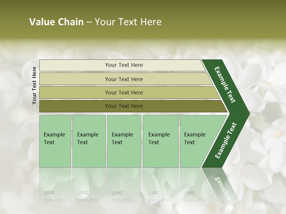 White Lilac PowerPoint Template