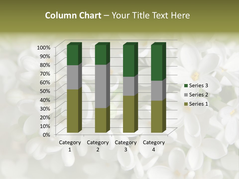 White Lilac PowerPoint Template