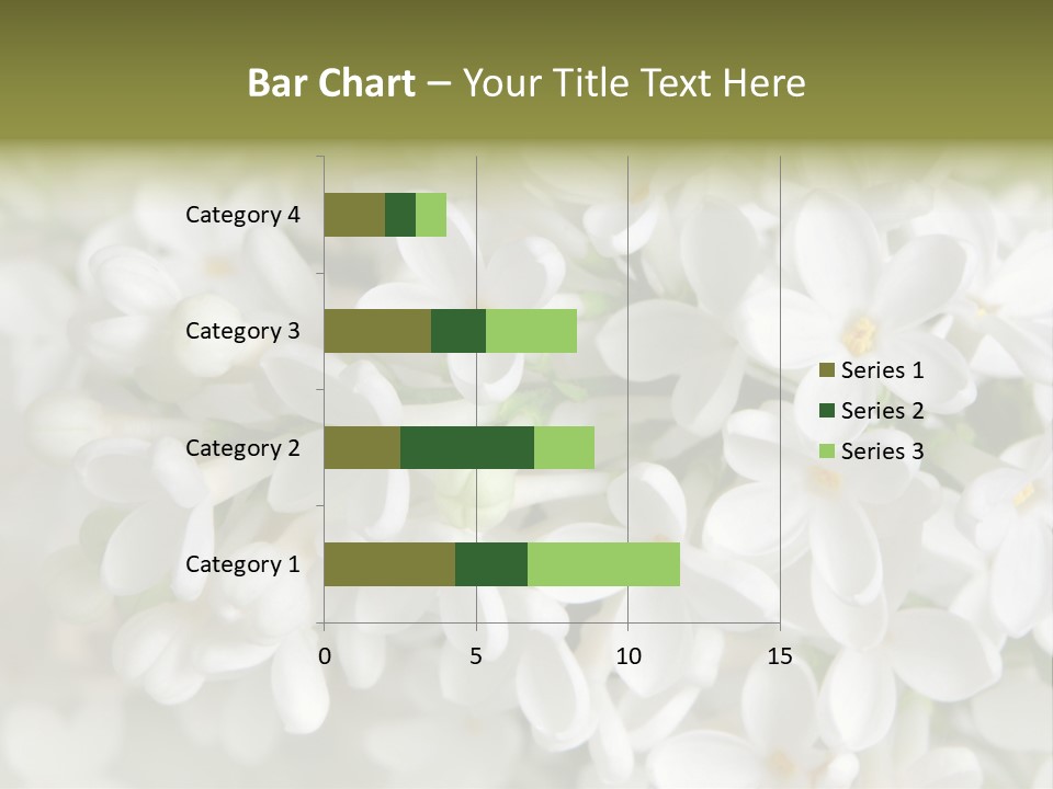 White Lilac PowerPoint Template