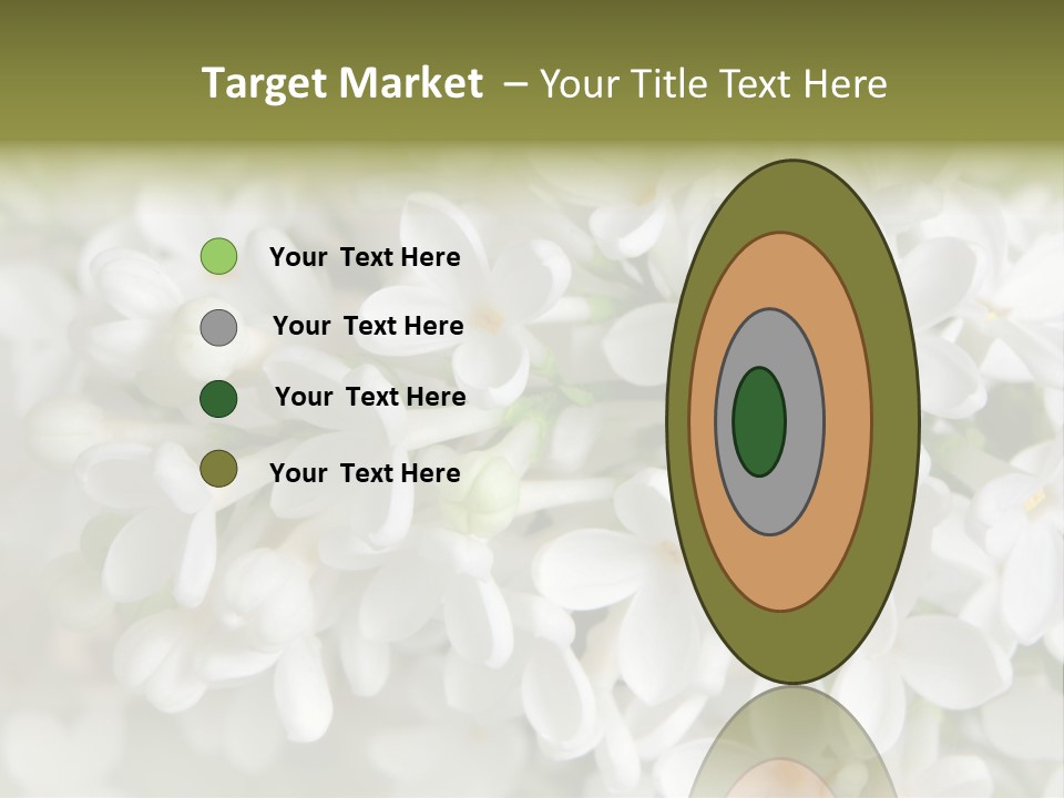 White Lilac PowerPoint Template