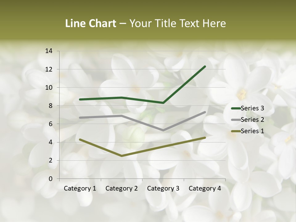 White Lilac PowerPoint Template