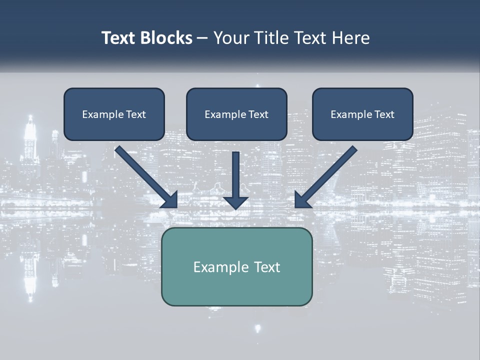 Night City New York PowerPoint Template