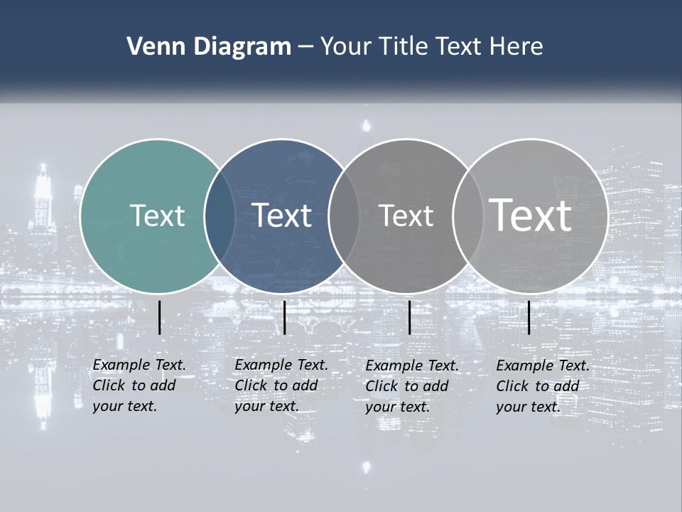 Night City New York PowerPoint Template