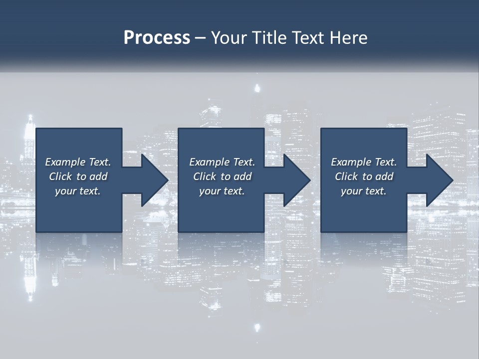 Night City New York PowerPoint Template