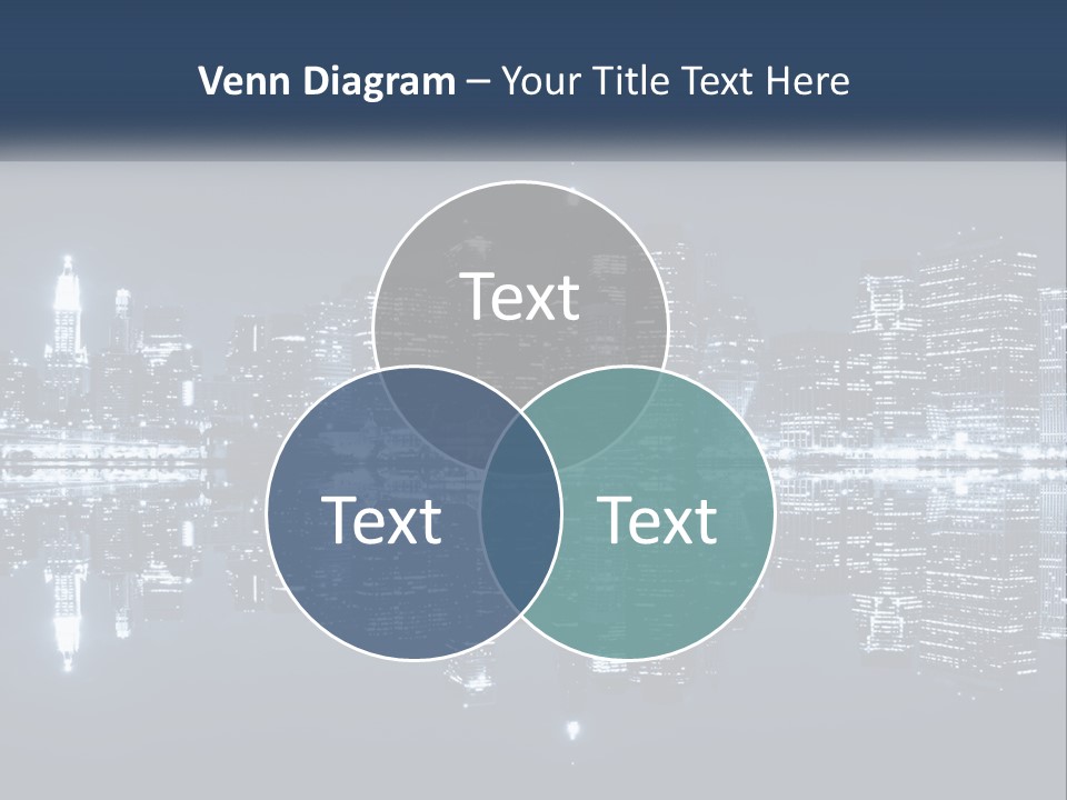 Night City New York PowerPoint Template