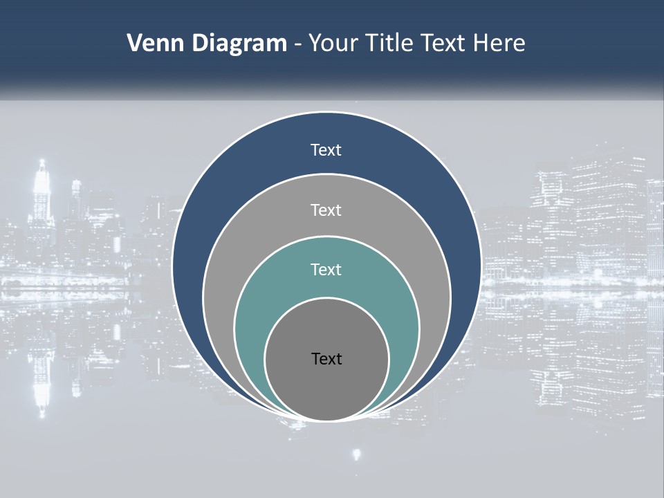 Night City New York PowerPoint Template