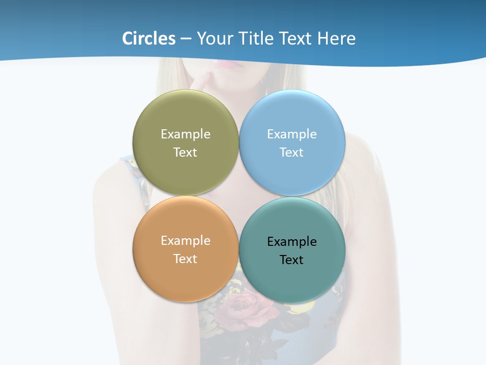Thinking Girl PowerPoint Template