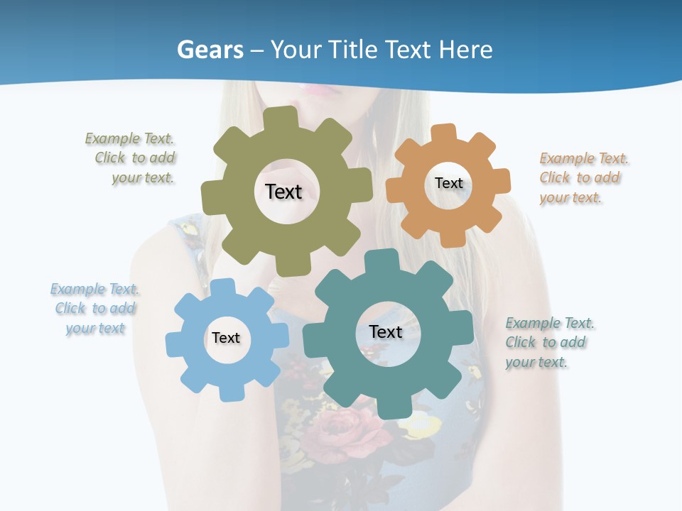 Thinking Girl PowerPoint Template