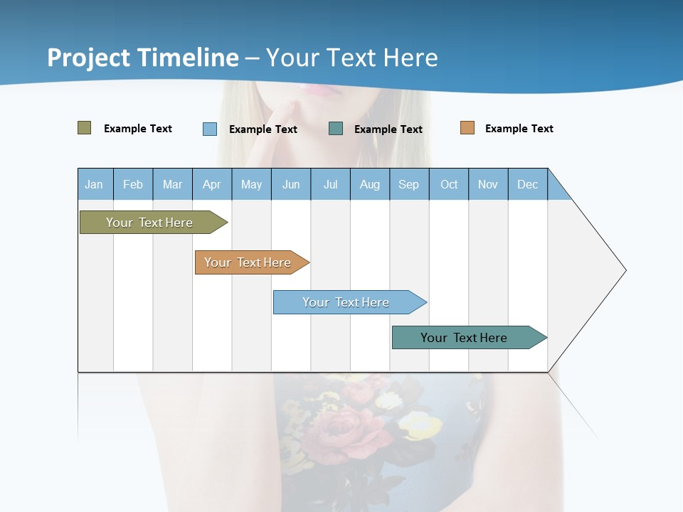 Thinking Girl PowerPoint Template