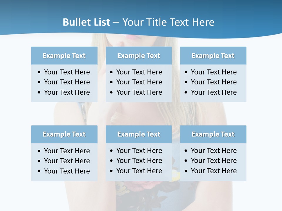 Thinking Girl PowerPoint Template