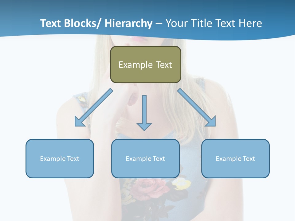 Thinking Girl PowerPoint Template