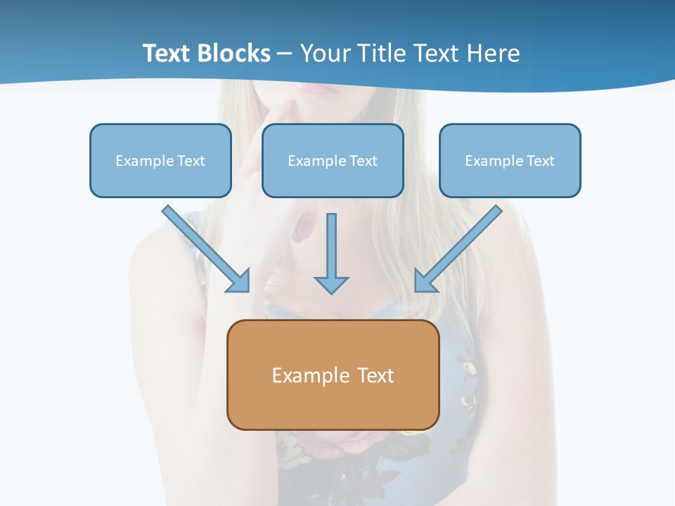 Thinking Girl PowerPoint Template
