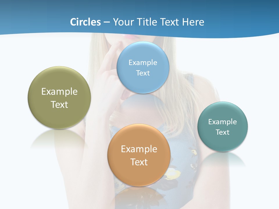 Thinking Girl PowerPoint Template