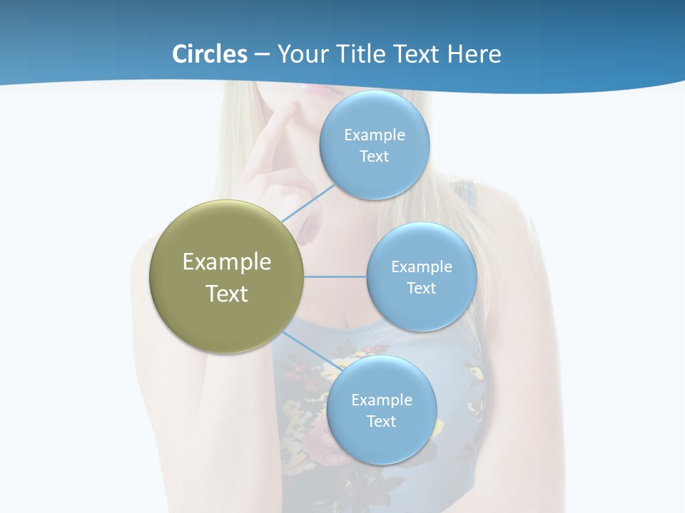 Thinking Girl PowerPoint Template