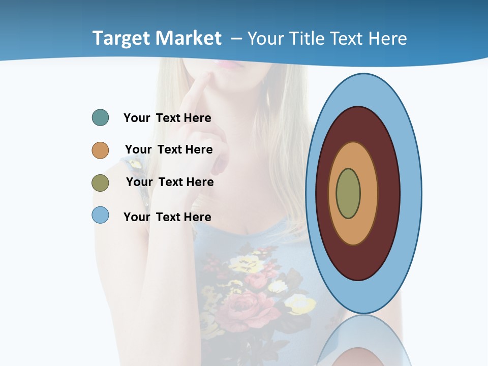 Thinking Girl PowerPoint Template