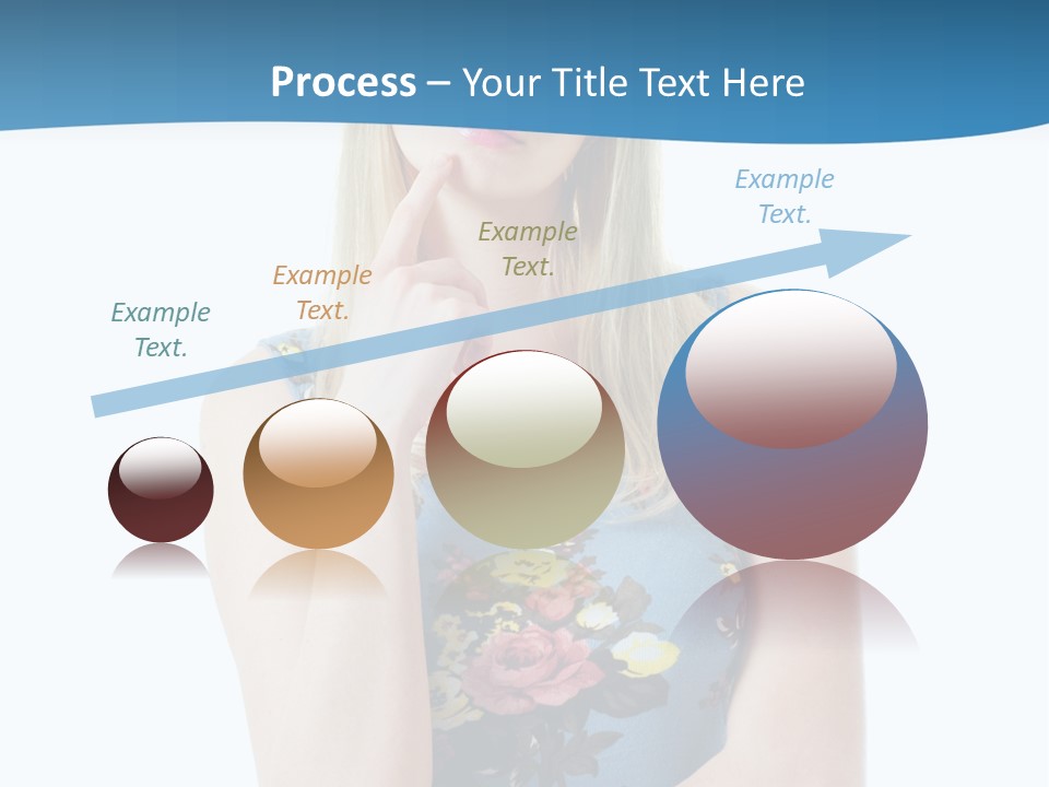 Thinking Girl PowerPoint Template