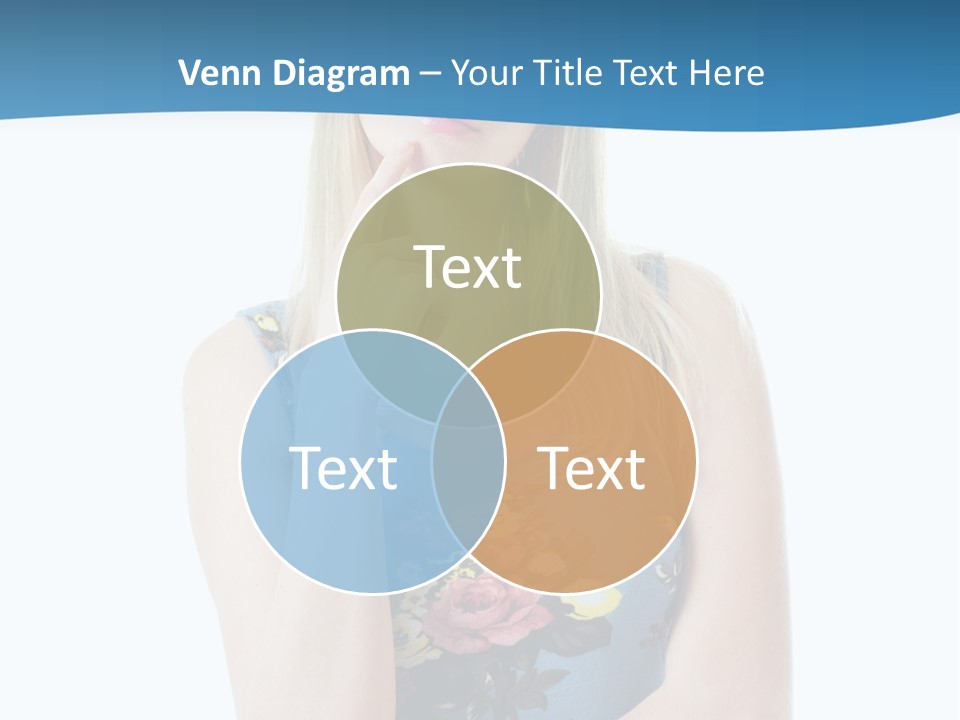 Thinking Girl PowerPoint Template