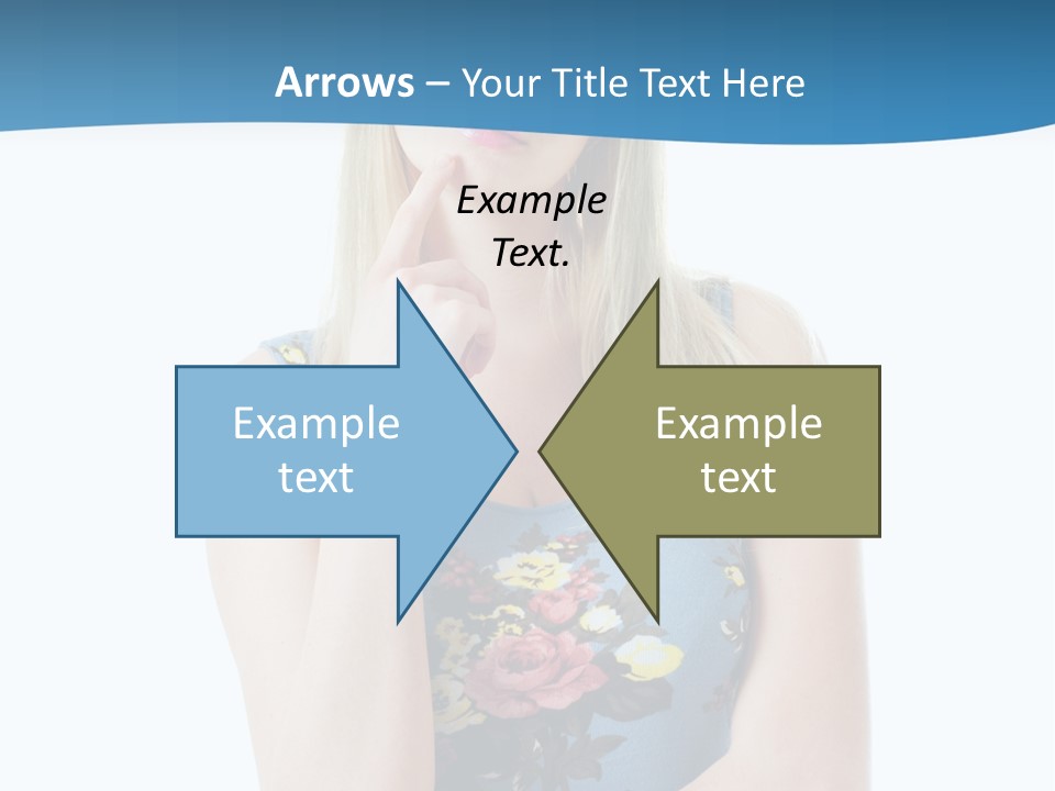 Thinking Girl PowerPoint Template