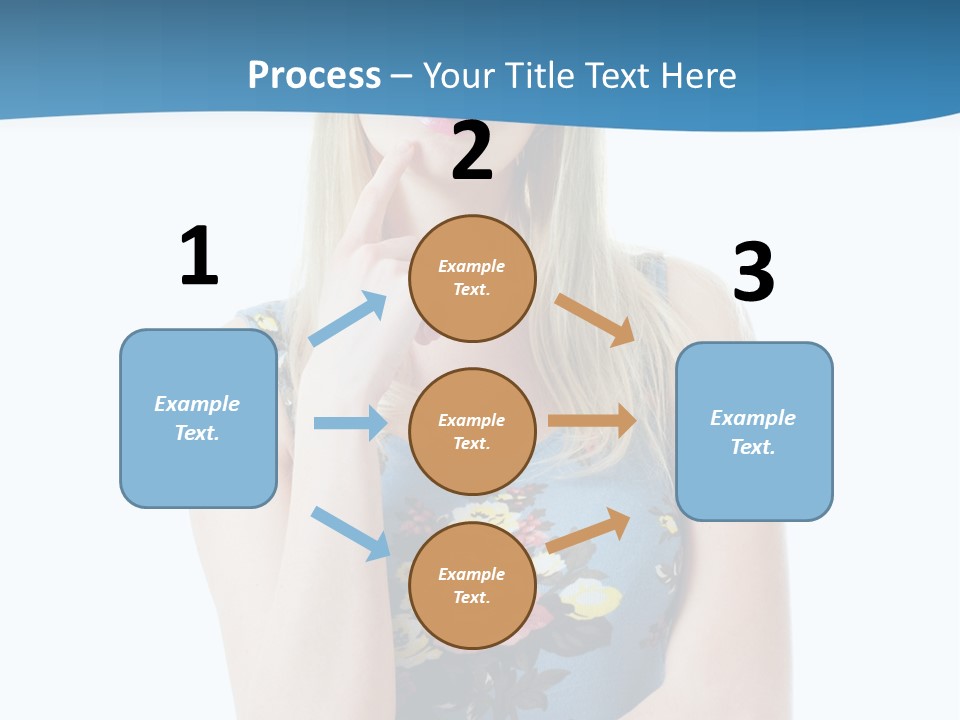 Thinking Girl PowerPoint Template