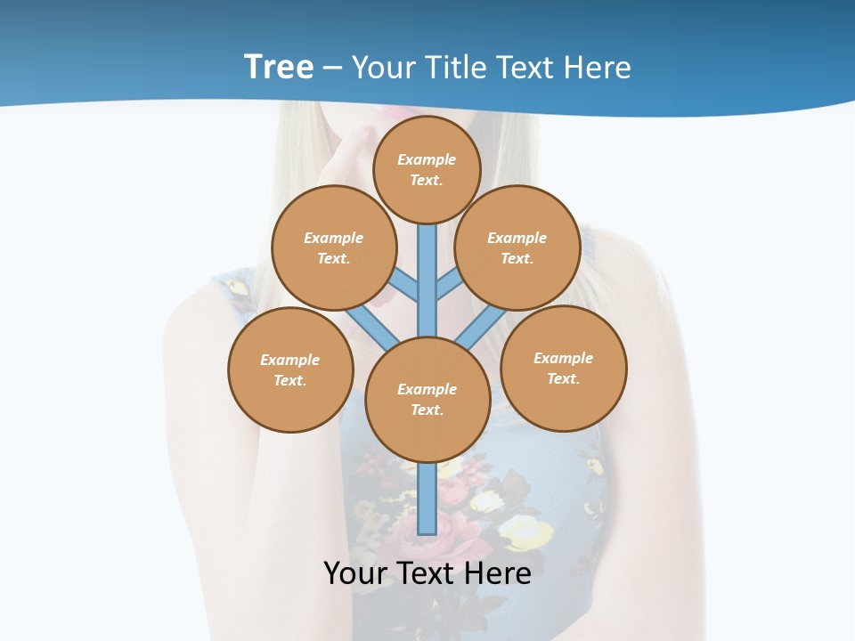 Thinking Girl PowerPoint Template