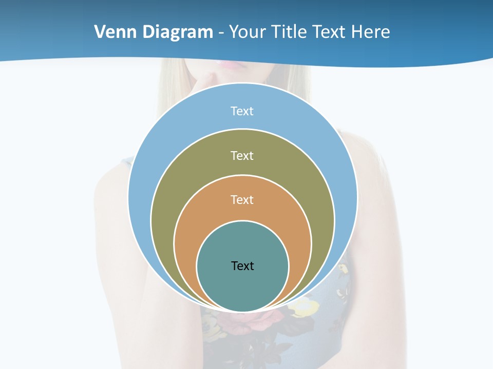 Thinking Girl PowerPoint Template