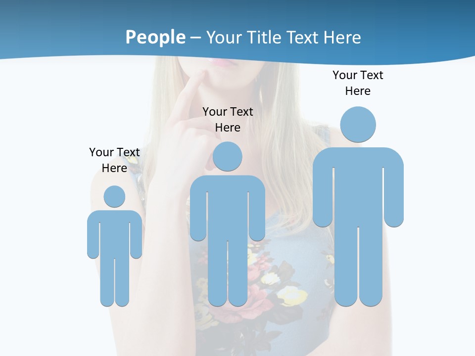 Thinking Girl PowerPoint Template