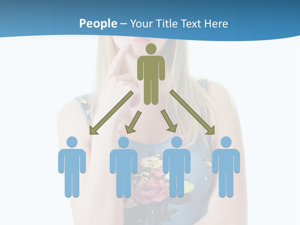 Thinking Girl PowerPoint Template