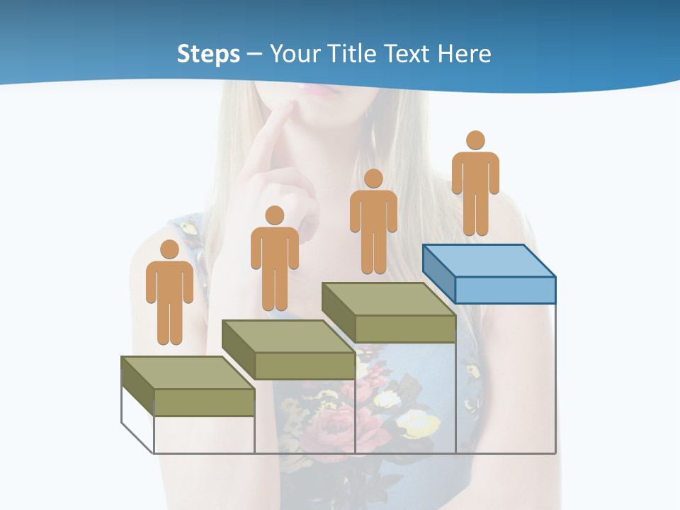 Thinking Girl PowerPoint Template