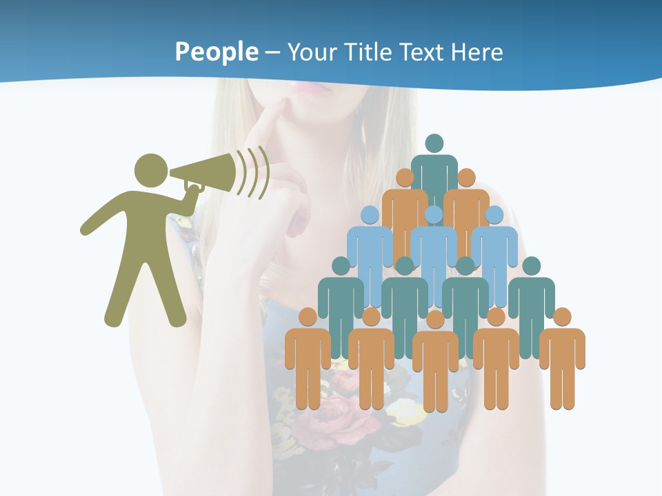 Thinking Girl PowerPoint Template