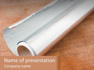 Foil For Baking PowerPoint Template