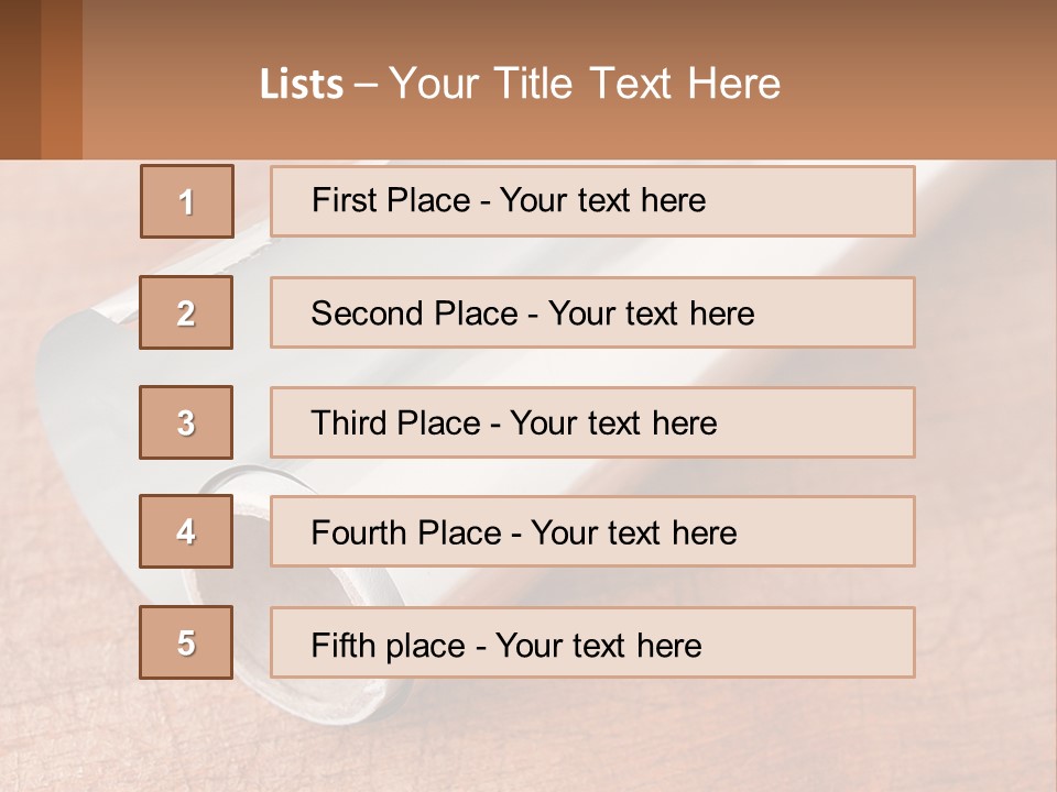 Foil For Baking PowerPoint Template