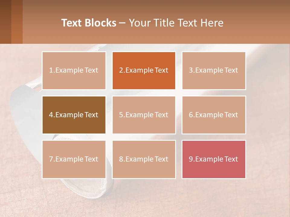 Foil For Baking PowerPoint Template