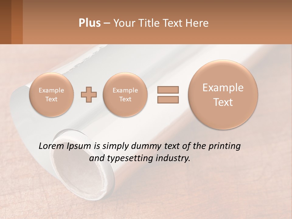 Foil For Baking PowerPoint Template