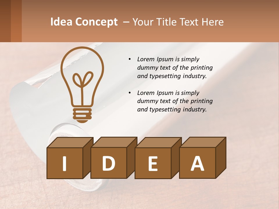 Foil For Baking PowerPoint Template