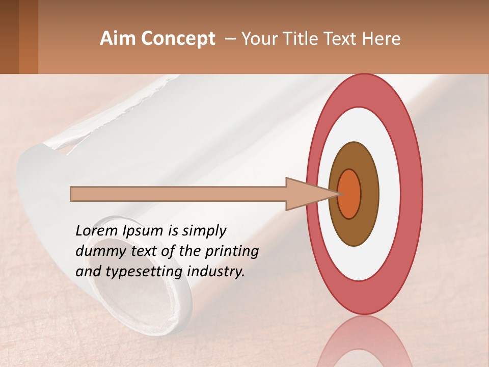 Foil For Baking PowerPoint Template