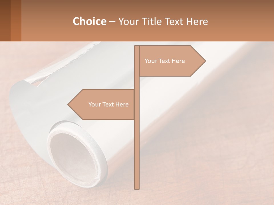 Foil For Baking PowerPoint Template