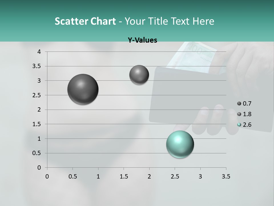 Girl For Money PowerPoint Template