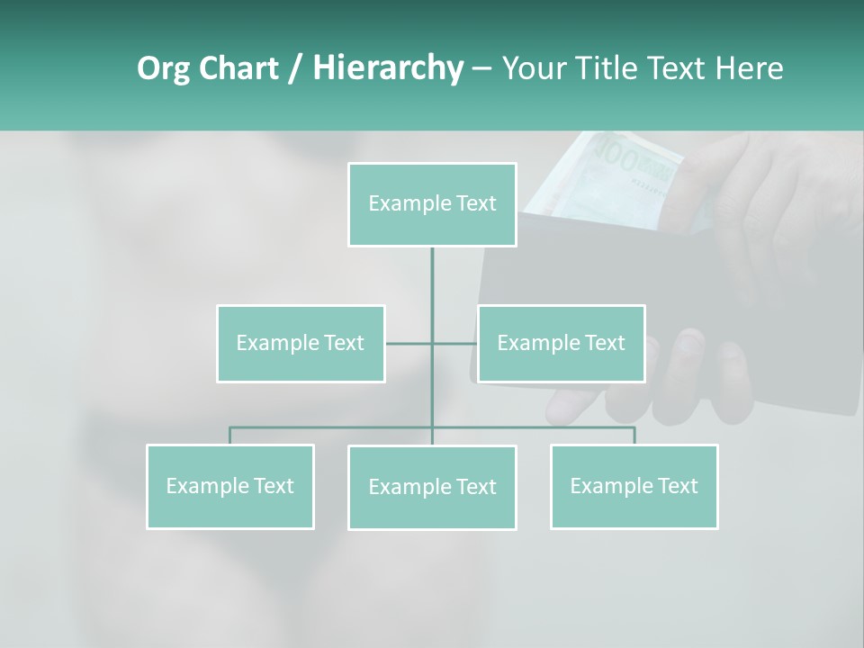 Girl For Money PowerPoint Template