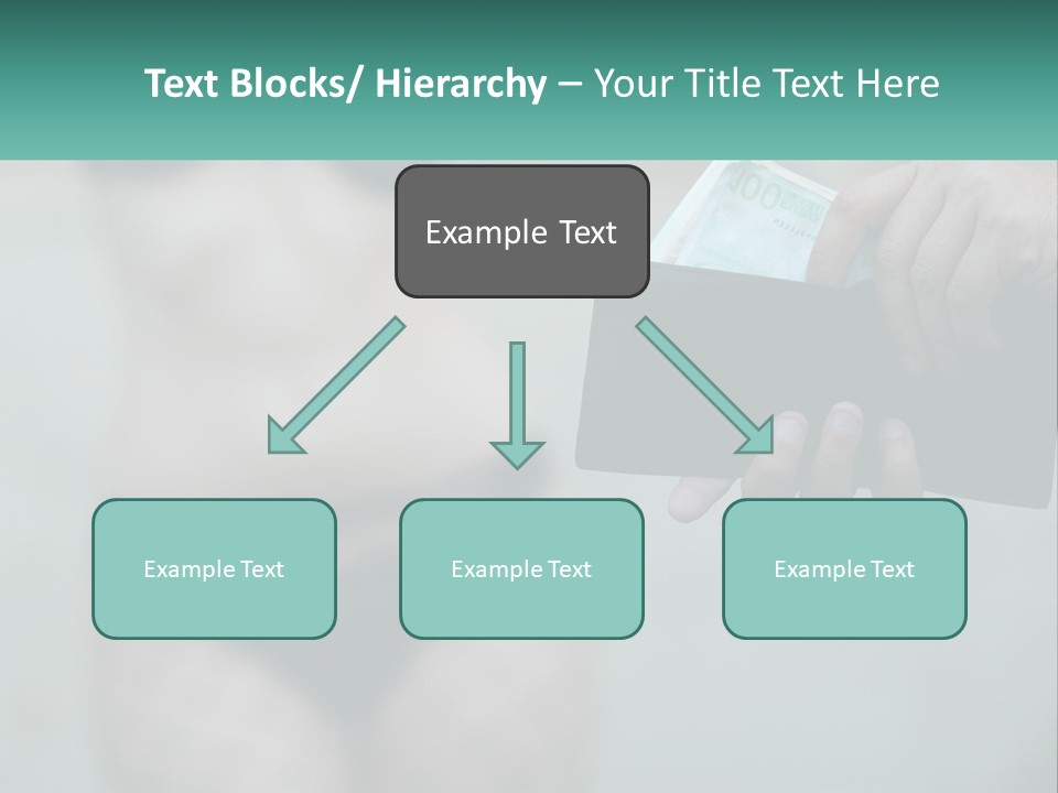 Girl For Money PowerPoint Template