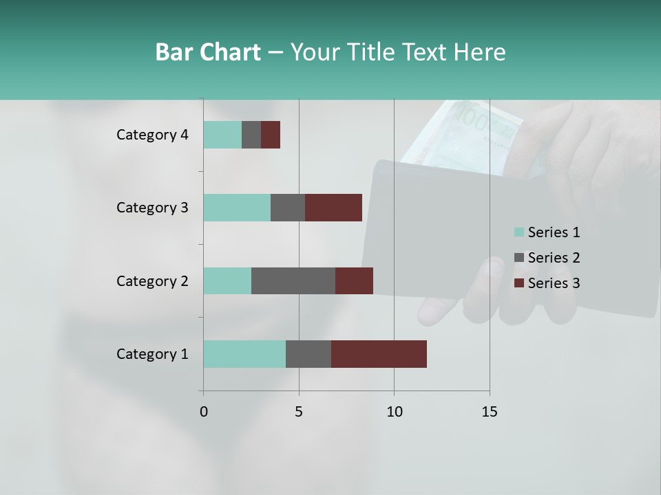 Girl For Money PowerPoint Template