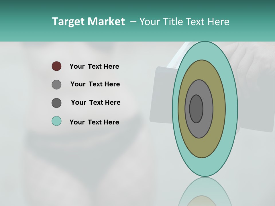 Girl For Money PowerPoint Template