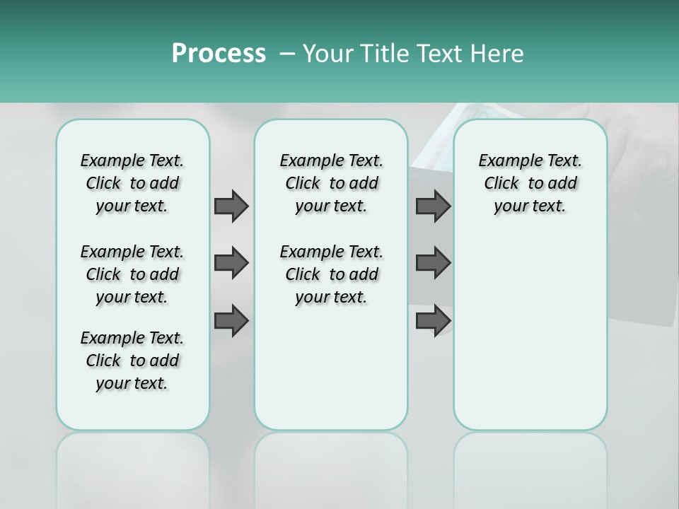 Girl For Money PowerPoint Template