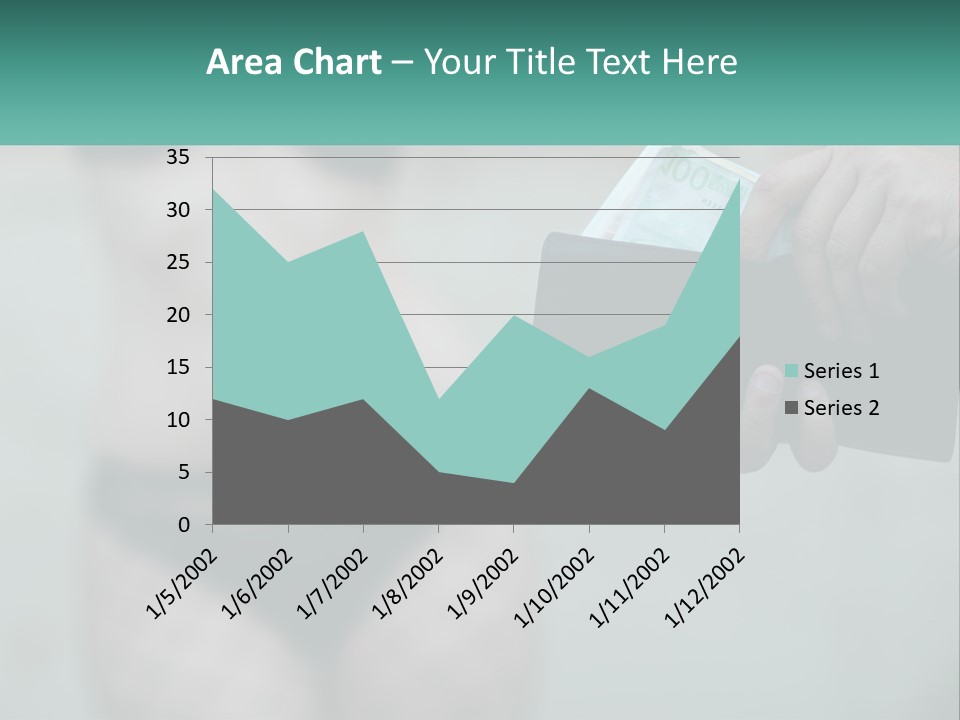 Girl For Money PowerPoint Template