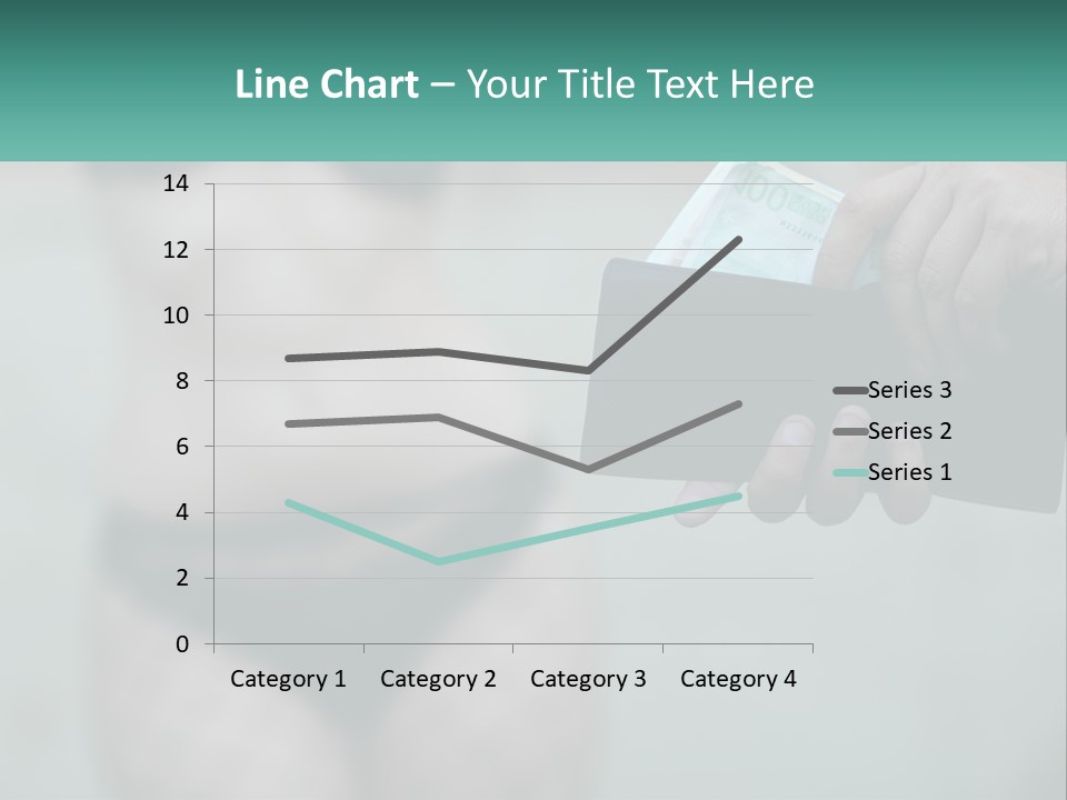 Girl For Money PowerPoint Template