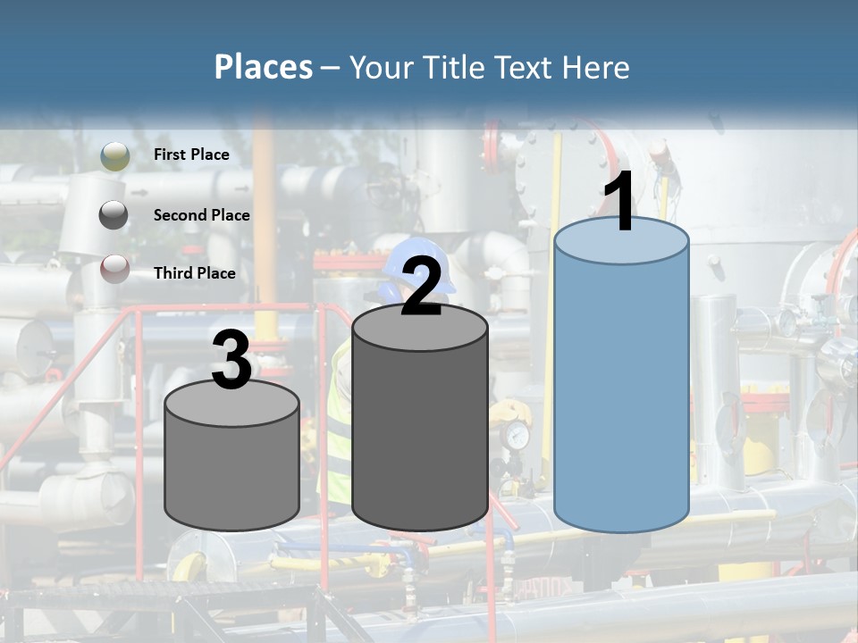 Gas Transportation System PowerPoint Template