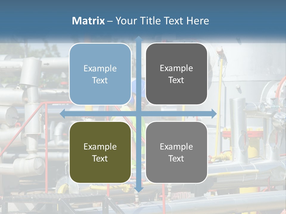 Gas Transportation System PowerPoint Template