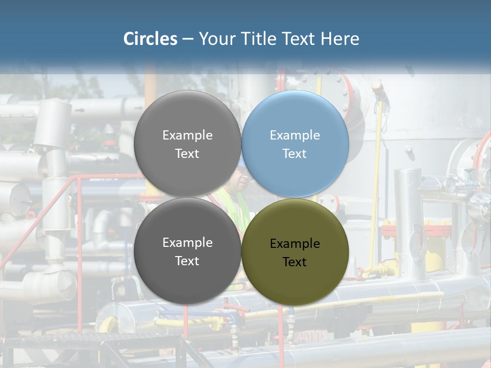 Gas Transportation System PowerPoint Template
