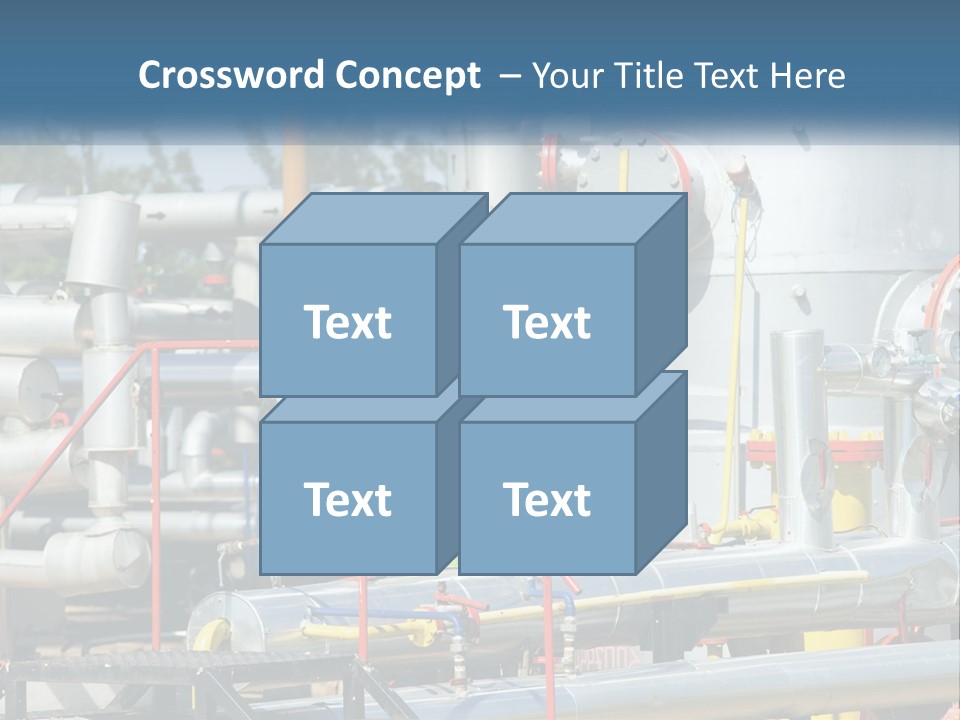 Gas Transportation System PowerPoint Template