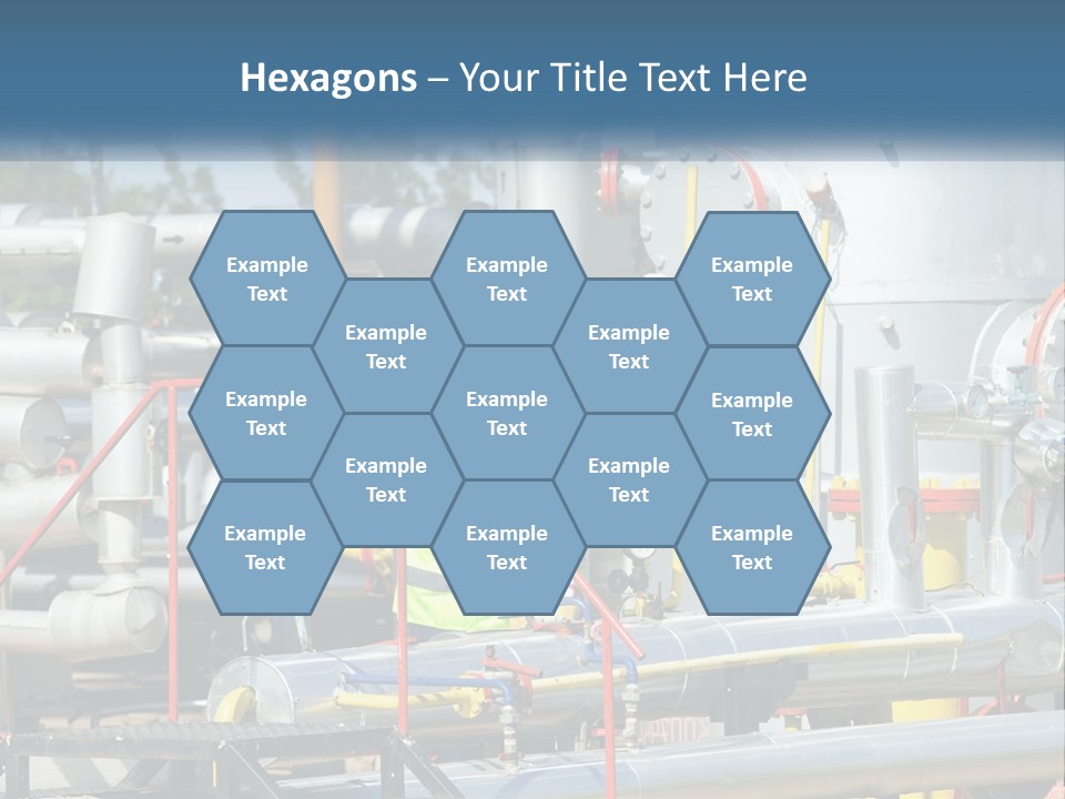 Gas Transportation System PowerPoint Template
